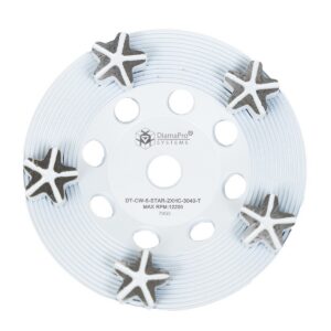 5" Star Segment Cup Wheel