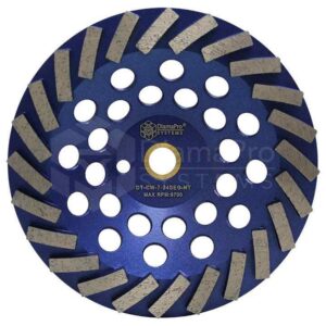 7" 24 Seg Turbo Cup Wheel