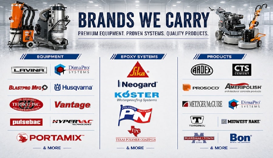 Brands we carry header